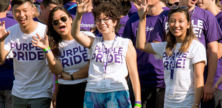Students at Wildcat Welcome